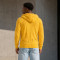 Custom Zip Hoodie with Distressed Knit Texture