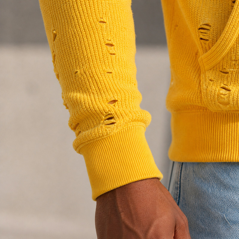 Detail image of jacket lining