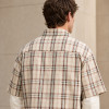 Custom Plaid T Shirts with Short Sleeve Shirt Styling