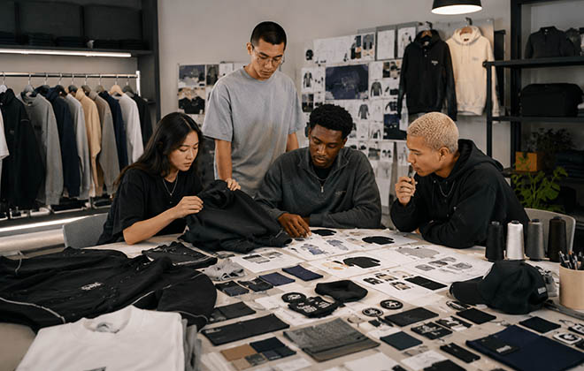Streetwear sample service