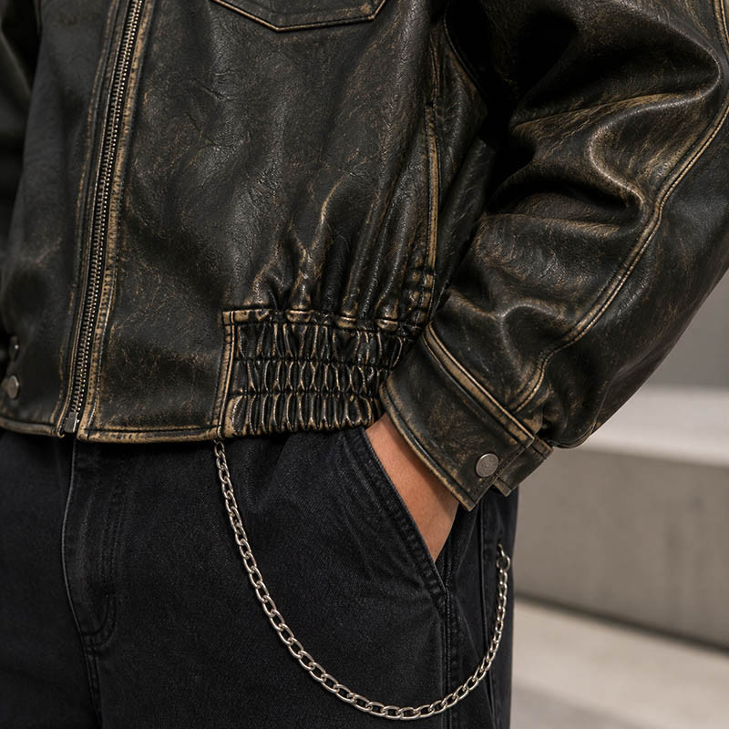 Detail image of jacket lining
