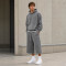 Custom Tracksuit Set for Washed Hoodie and Long Shorts