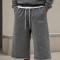 Custom Tracksuit Set for Washed Hoodie and Long Shorts