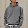 Custom Tracksuit Set for Washed Hoodie and Long Shorts