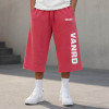 Custom Sweat Shorts With Raw Hem Logo