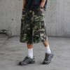 Custom Cargo Shorts With Camo Pockets