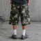 Custom Cargo Shorts With Camo Pockets