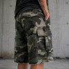 Custom Cargo Shorts With Camo Pockets