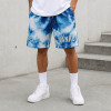 Custom Mesh Shorts With Tie Dye Print