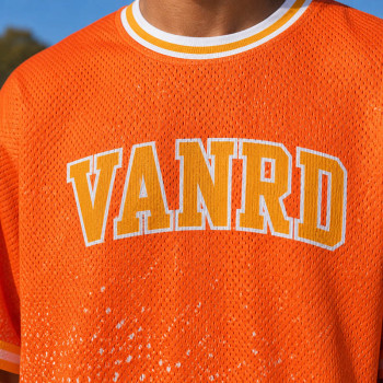 Custom Basketball Uniforms With Mesh Set