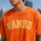 Custom Basketball Uniforms With Orange Mesh Set