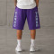 Custom Fleece Shorts With Distressed Collegiate Logo