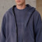 Custom Tracksuit Set With Washed Zip Up Hoodie
