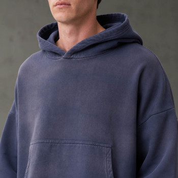 Custom Tracksuit Set With Cropped Pullover Hoodie