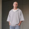 Custom Oversized Hoodie With Short Sleeve Design