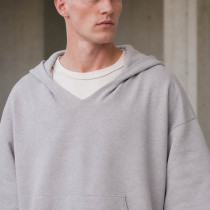 Custom Oversized Hoodie With Short Sleeve Design