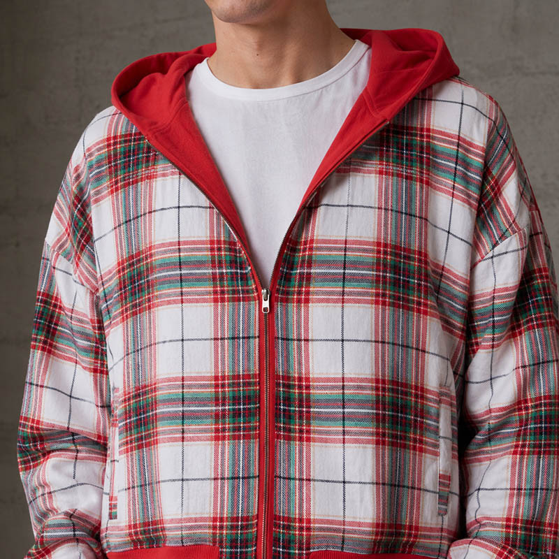 Green retro jacket model display