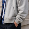 Custom Zip Up Hoodie With Reversible Plaid Lining