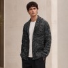 Marled Custom Fit Knit Jackets Cardigan Sweater
