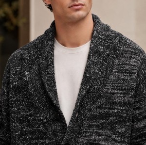 Marled Custom Fit Knit Jackets Cardigan Sweater