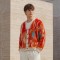 Brushed Stripe Custom Fit Knit Jackets Cardigan