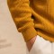 Waffle Knit Custom Hoodies Pullover Sweater