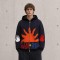 Graphic Knit Custom Zip Up Hoodies Sweater