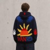 Graphic Knit Custom Zip Up Hoodies Sweater