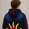 Graphic Knit Custom Zip Up Hoodies Sweater