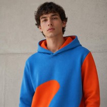 Colorblock Custom Sweater Hoodie Knit Pullover