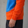 Colorblock Custom Sweater Hoodie Knit Pullover