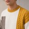 Cable Colorblock Custom Hoodies and Sweatshirts Sweater