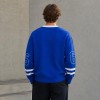 Varsity Number Custom Fit Knit Sweater
