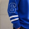 Varsity Number Custom Fit Knit Sweater