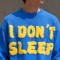 Graphic Crewneck Custom Knit Sweater
