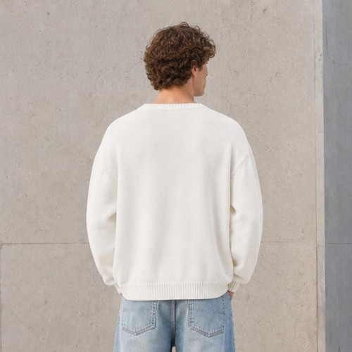 Graphic Number Custom Knit Sweater
