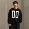 Graphic Number Custom Knit Sweater