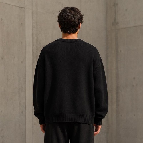 Graphic Number Custom Knit Sweater