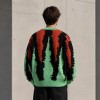 Abstract Graphic Custom Knit Sweater