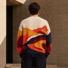 Abstract Graphic Custom Knit Sweater