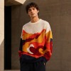 Abstract Graphic Custom Knit Sweater