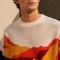 Abstract Graphic Custom Knit Sweater
