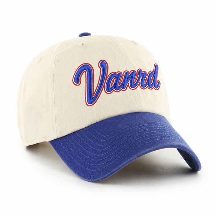 Custom Embroidered Baseball Cap with Two-Tone Brim