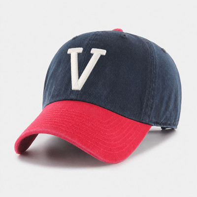Custom Embroidered Baseball Cap with Contrast Brim