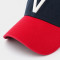 Custom Embroidered Baseball Cap with Contrast Brim
