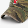Custom Camo Baseball Cap with Raised Embroidery