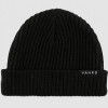 Custom Knit Beanie with Ribbed Cuff Label