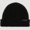 Custom Knit Beanie with Ribbed Cuff Label