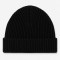 Custom Knit Beanie with Ribbed Cuff Label