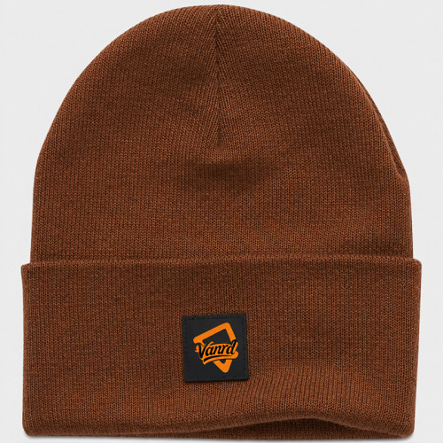 Custom Knit Beanie with Logo Patch for Private Label